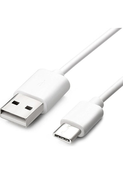PM-12972 Beyaz Type-C Şarj ve Data Kablosu - Beyaz 1m