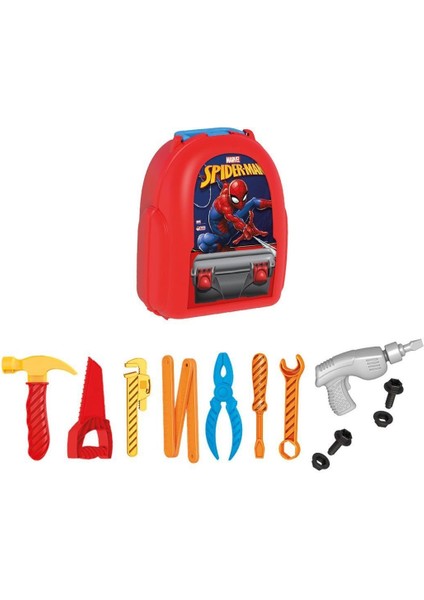 03845 Spiderman Tamir Seti Sırt Çantası -Fentoys