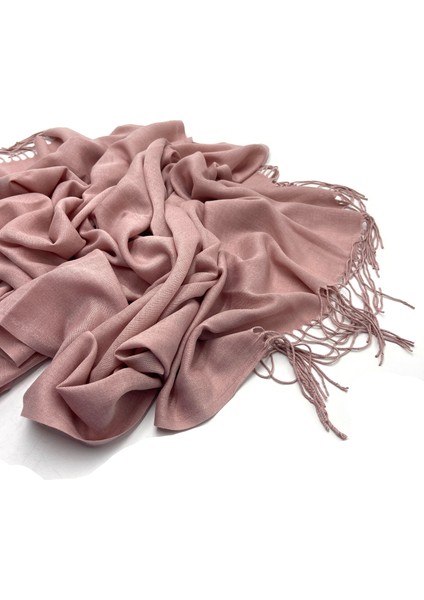 2'li Set Pamuklu Viskon Paşmina Şal 180X70 cm Püsküllü Yüksek Kalite 150 gr