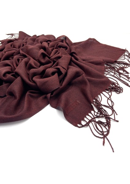 2'li Set Pamuklu Viskon Paşmina Şal 180X70 cm Püsküllü Yüksek Kalite 150 gr