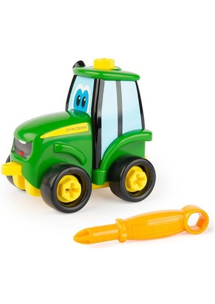 47208 Tomy John Deere - Tak Oyna Traktör Johnny +3 Yaş