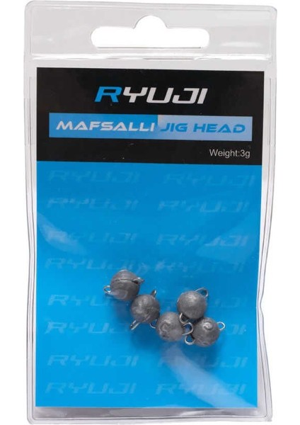 Mafsallı Jig Head Zoka (5 Adet) Standart-3gr