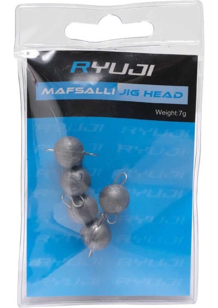 Mafsallı Jig Head Zoka (5 Adet) Standart-3gr