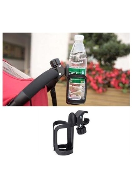 Buffer® Bebek Arabası Bisiklet Uyumlu Ayarlanabilir Şişe Biberon ve Suluk Tutucu indirimleri