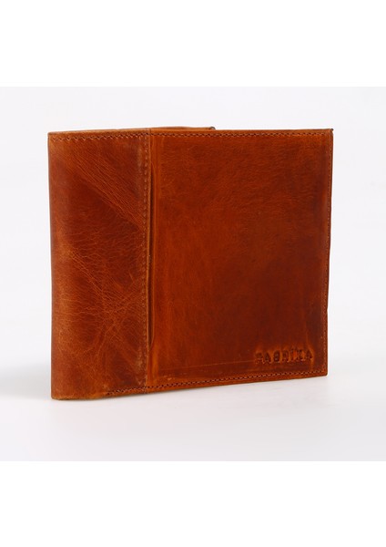 Taba Erkek 12x9x1 cm Deri Cüzdan Frk 315 Crayz