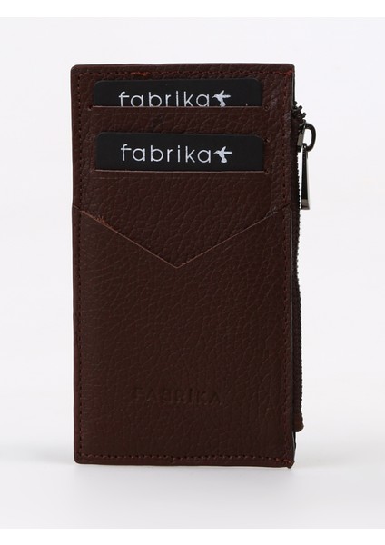 Kahve Kadın 7x12x1 cm Deri Cüzdan Frk 327 Flt