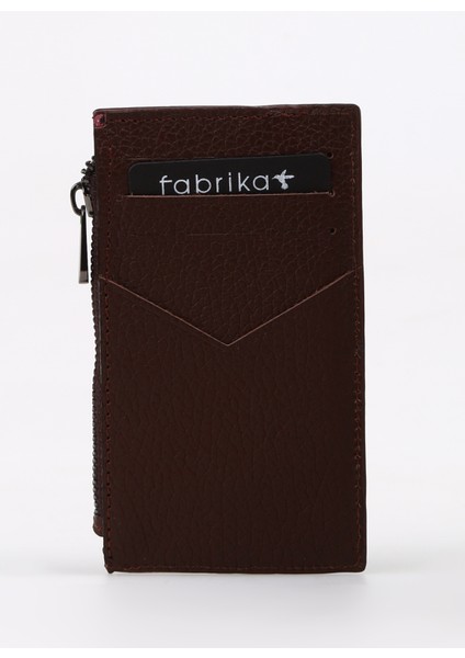 Kahve Kadın 7x12x1 cm Deri Cüzdan Frk 327 Flt