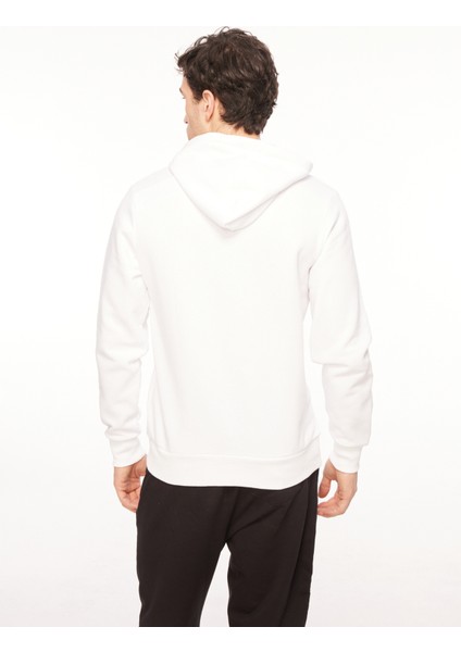 Kapüşon Yaka Kırık Beyaz Erkek Sweatshırt Jcoand Sweat Hood Exc indirimleri