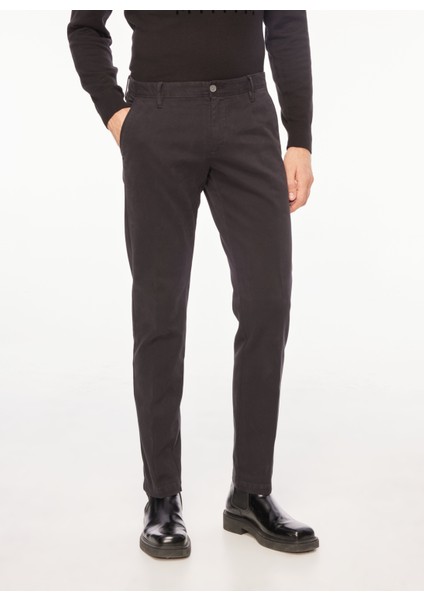Normal Bel Normal Paça Siyah Erkek Chino Pantolon A271DAN78TC901/TB