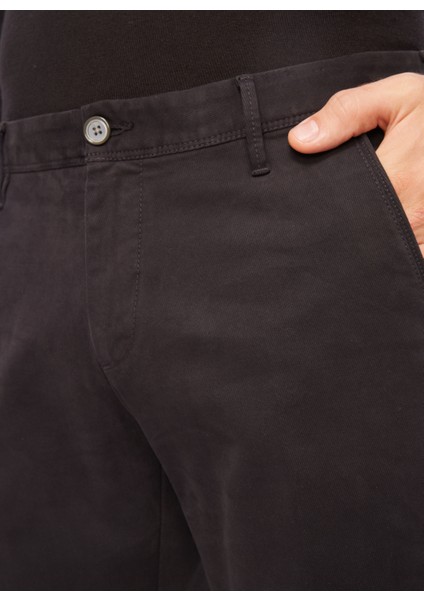 Normal Bel Normal Paça Siyah Erkek Chino Pantolon A271DAN78TC901/TB