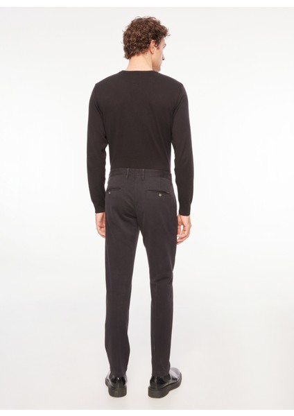 Normal Bel Normal Paça Siyah Erkek Chino Pantolon A271DAN78TC901/TB