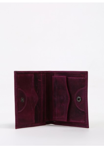Mor Kadın 10,5x9x2 cm Deri Kartlık Frk 510 Crayz Deri Mor fırsatları