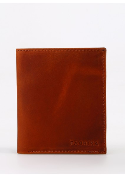 Taba Kadın 10,5x9x2 cm Deri Kartlık Frk 509 Crayz Deri Taba