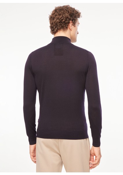 Yarım Balıkçı Yaka Slim Fit Siyah Erkek Kazak A274A07EMP indirimleri
