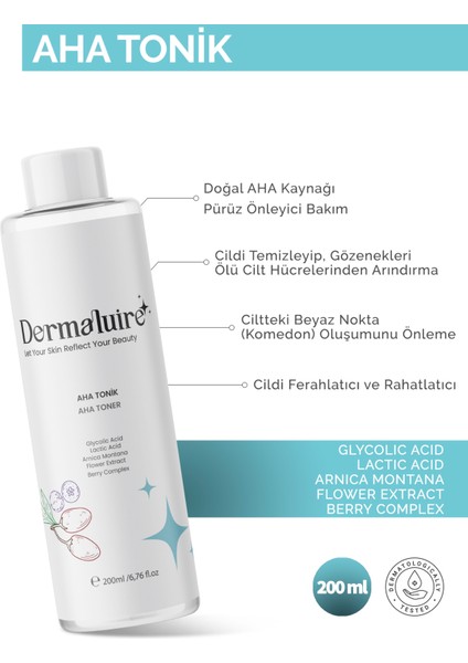AkneSivilce Aha Tonik 200ml ( Glikolik Asit Laktik Asit)