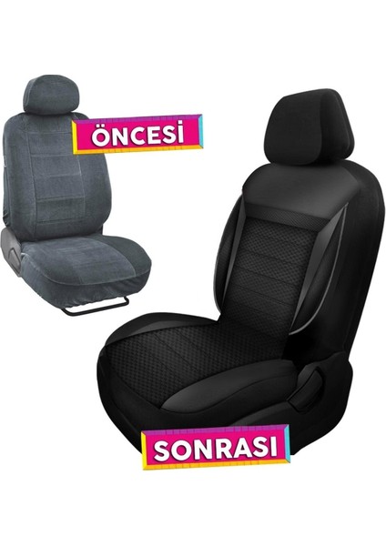 Kurra Store Nissan Qashqai 1.5 Dci Tekna Sky Pack S/s 2014 Trend Serisi Jakar Oto Koltuk Kılıfı Füme