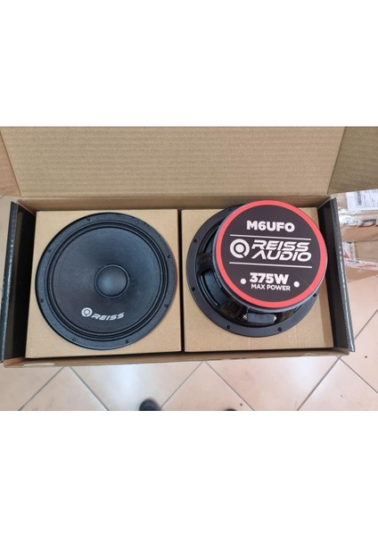 Reiss Audio RS-M6UFO 16 cm Midrange 375 Watt Special Edition Çift Fiyatıdır