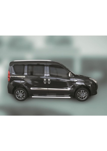 Fiat Doblo 2010-2015 Krom Sürgü Çıtası Uyumlu