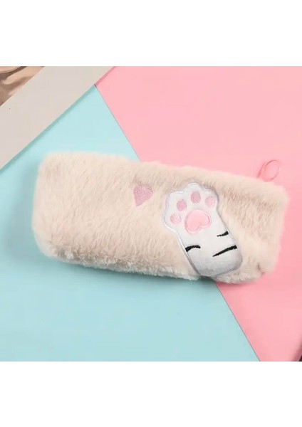 Pati Tasarımlı Peluş Kalemlik Yumuşacık