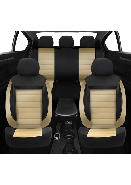 Opel Insignia (2008-2013) Trend Serisi Tay Tüyü Oto Koltuk Kılıfı Bej modelleri