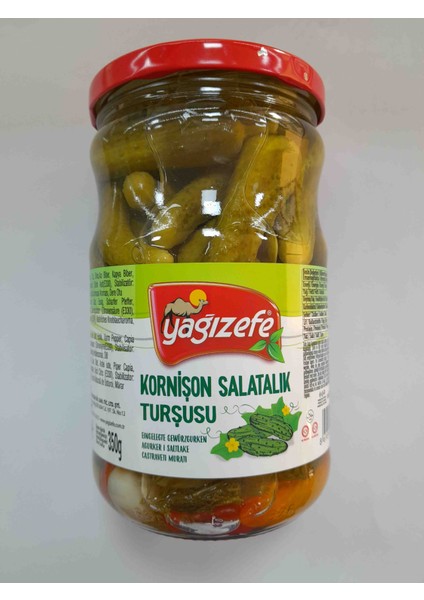 Kornişon Tursusu 660 gr