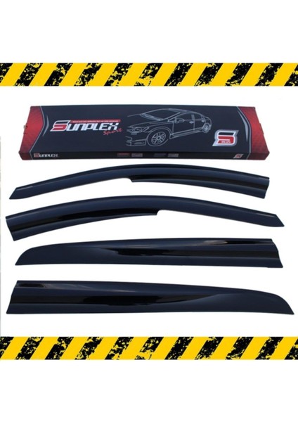Toyota Corolla Mügen Cam Rüzgarlığı 2007-2013 Arası 4 Lü