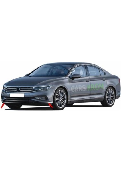Volkswagen Passat B8.5 Ön Tampon Çıtası Sd 2019 Sonrası 3 Parça modelleri