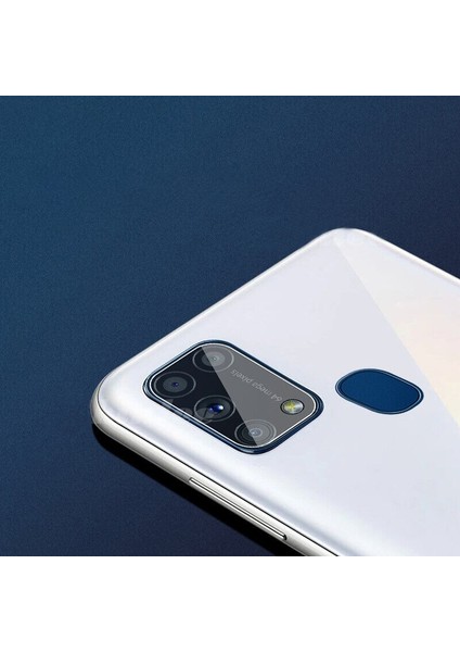 Samsung Galaxy M31 Kamera Lens Koruma Camı Şeffaf