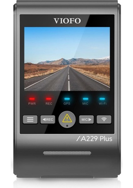 A229 Plus 2k Hdr Sony Starvis 2 Sensörlü Wi-Fi Gps'li Araç Kamerası