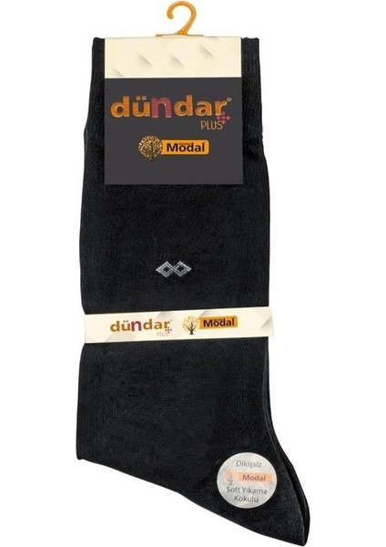 Plus Erkek Modal Dikişsiz Koku Yapmaz Ince Yazlık Siyah 6'lı 6944
