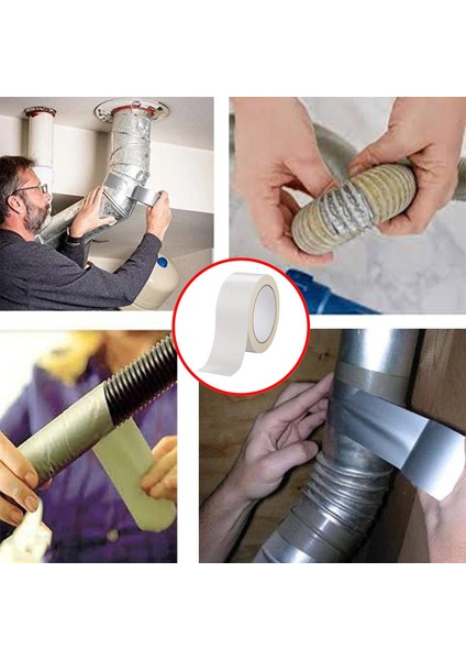 Tamir Onarım Tadilat Bandı 48 mm x 10 Metre Çok Amaçlı Beyaz Takviye Bant Güçlü Yapıştırıcı modelleri