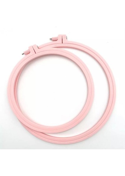 Vidalı Plastik Kasnak 2 Li Set - 17.7 cm V 22.7 cm - 2 Adet Kasnak Dahil