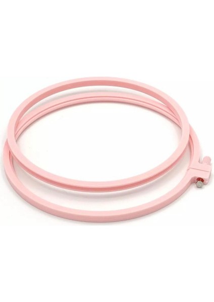Vidalı Plastik Kasnak 2 Li Set - 17.7 cm V 22.7 cm - 2 Adet Kasnak Dahil