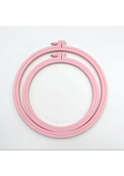 Vidalı Plastik Kasnak 2 Li Set - 17.7 cm V 22.7 cm - 2 Adet Kasnak Dahil