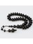 Sistemli Basık Abanoz Tesbih (11 x 6.5 Mm) TP001665 2