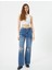 4SAL40095MD Koton Kadın Jean Pantolon Orta Indigo 1