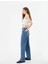 4SAL40095MD Koton Kadın Jean Pantolon Orta Indigo 2