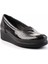 Parlak Siyah Kroko Leather Kadın Casual Ayakkabı K01586060111 3