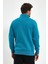 Yüksek Yaka Yarım Fermuarlı Basic Sweatshirt 2