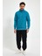 Yüksek Yaka Yarım Fermuarlı Basic Sweatshirt 3