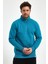 Yüksek Yaka Yarım Fermuarlı Basic Sweatshirt 5