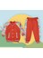 Matruş Kids Çiçek Baskılı Kolej Hırkalı Takım 1