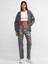 70449 Parlak Straight Pantolon-Antrasit 1