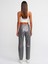70449 Parlak Straight Pantolon-Antrasit 2