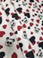 Sevgililer Günü Panda Desen Kumaş 7 1