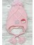 Kız Çocuk Kulaklıklı Bere K22130-03 Pembe 2