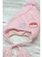 Kız Çocuk Kulaklıklı Bere K22130-03 Pembe 3
