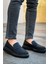 Robert Rs615 Siyah St Erkek Loafer Ayakkabı 3