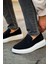 Robert Rs615 Süet Siyah Bt Erkek Loafer Ayakkabı 1