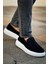Robert Rs615 Süet Siyah Bt Erkek Loafer Ayakkabı 3